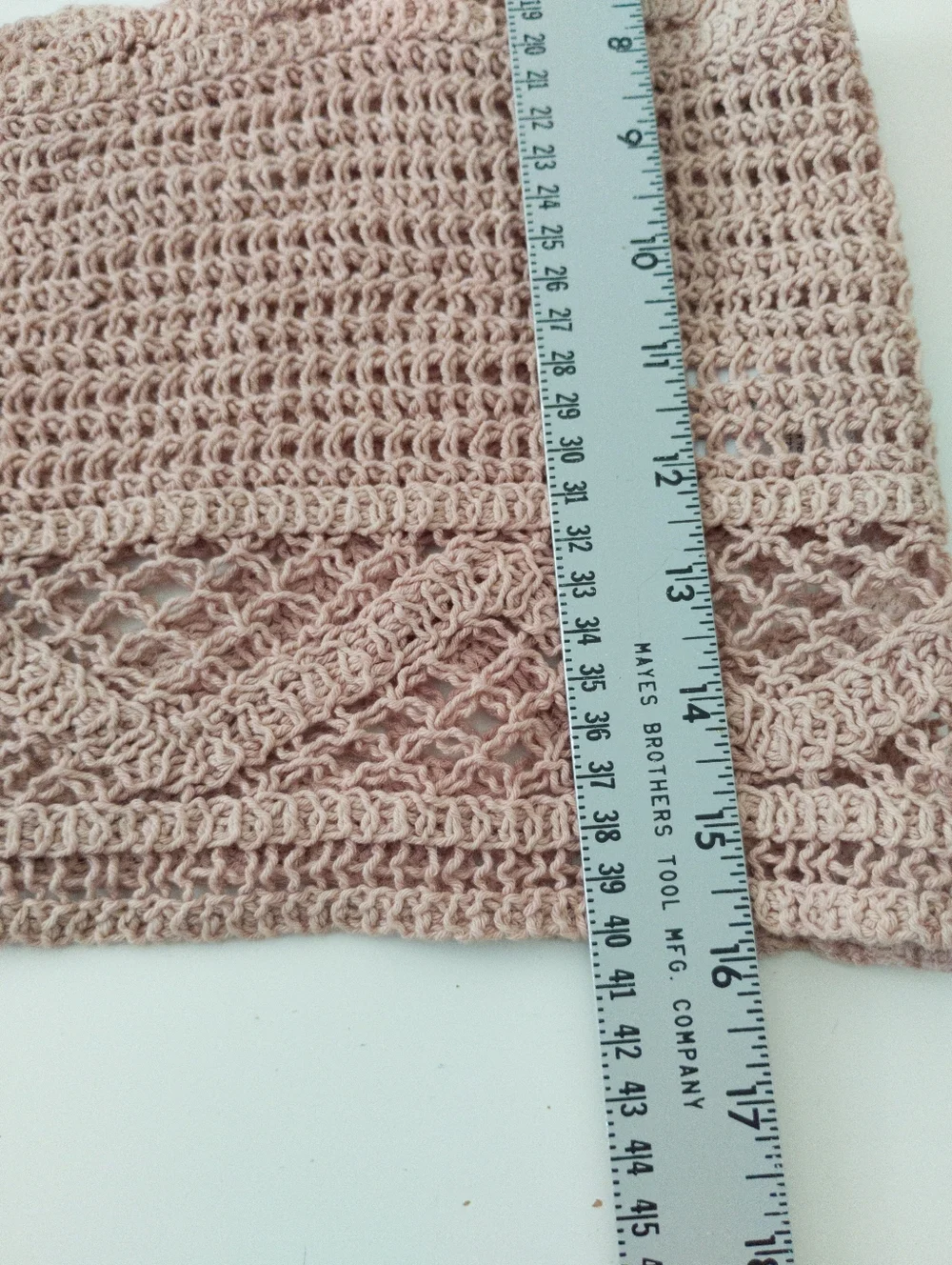 Ichi Crocheted Pink Cropped Tank Top Size XS/S - Picture 7 of 8